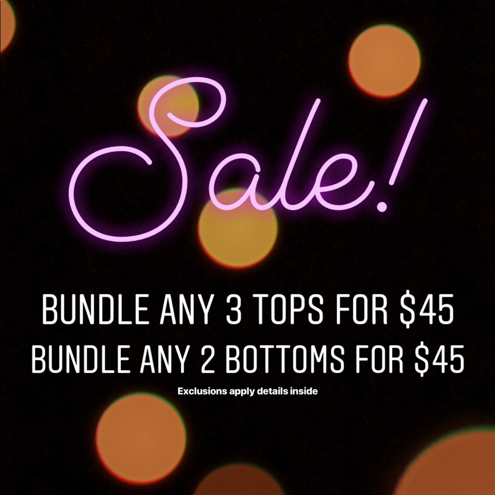 BUNDLE SALE!! Details inside!
